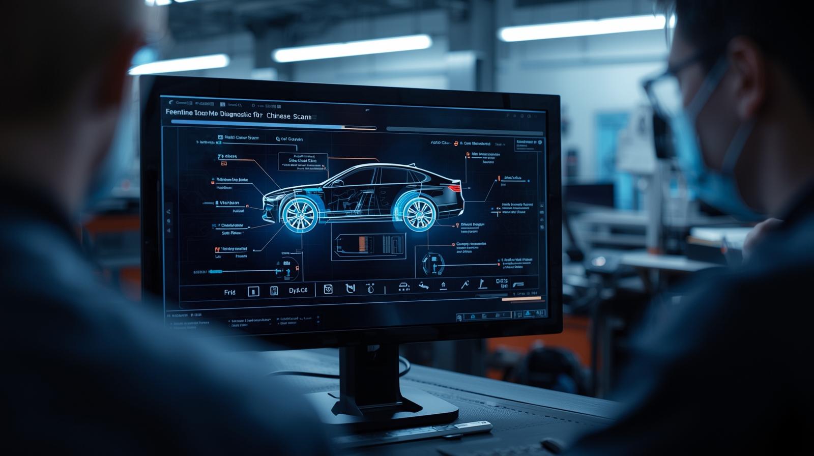 فحص كمبيوتر وتشخيص إلكتروني